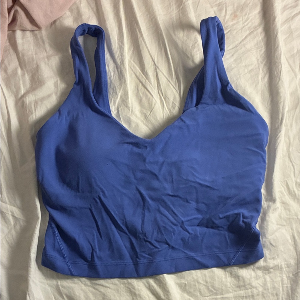 Purple lululemon allign tank